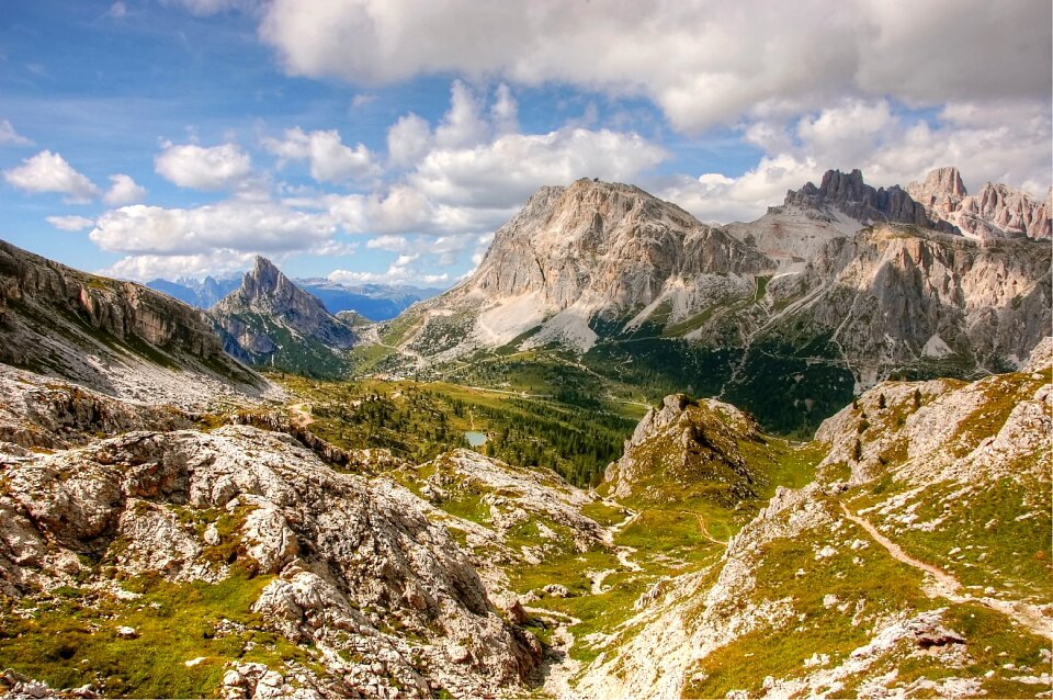 Dolomites mountains photo
