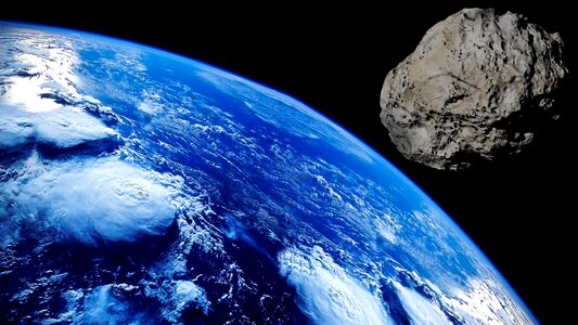 Earth asteroid meteorite