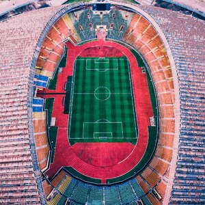 Football stadium