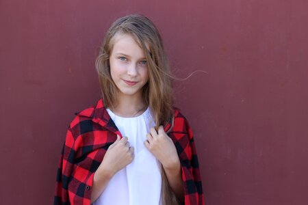 Girl teen portrait photo