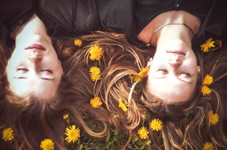 Girls dandelion