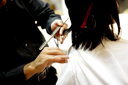 Haircut hairdresser
