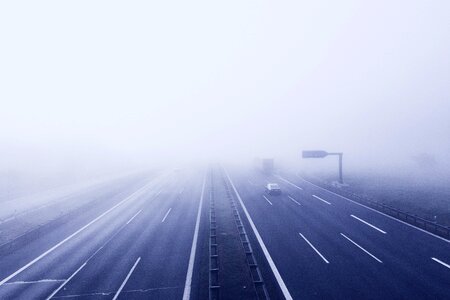 Highway fog