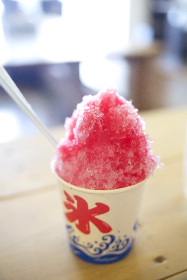 Japanese shaved ice