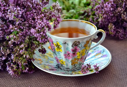 Marjoram herbal tea
