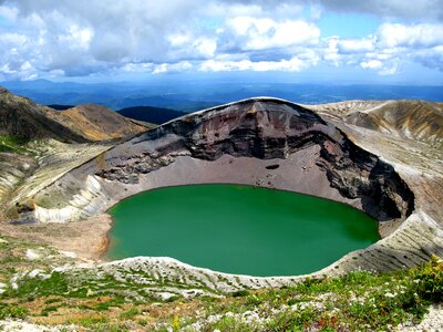 Mount zao lake