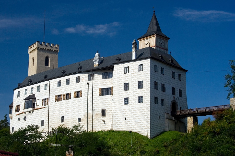 Building castle czech