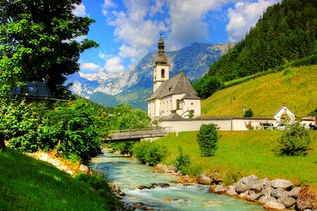 St sebastian church ramsau photo