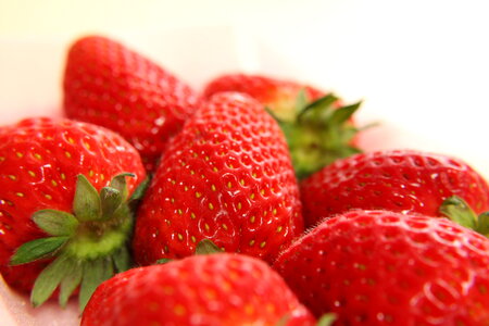 Strawberries fruits food