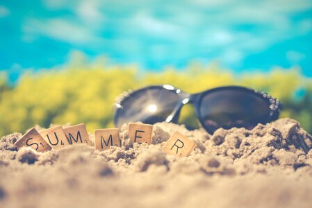Summer sand sunglasses