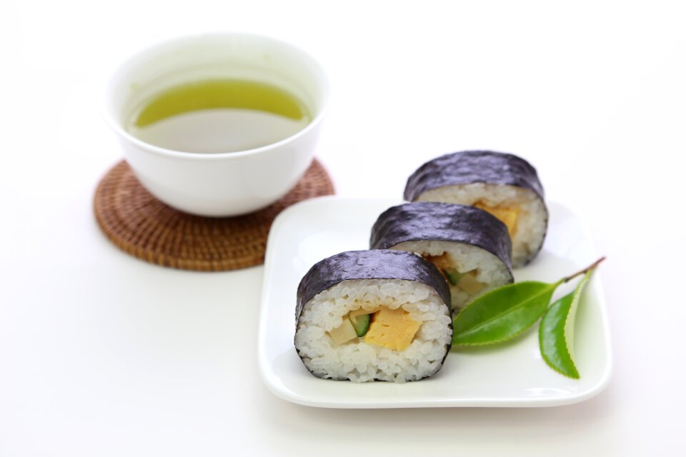 Sushi roll japanese food