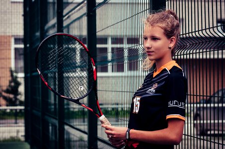 Tennis girl sports