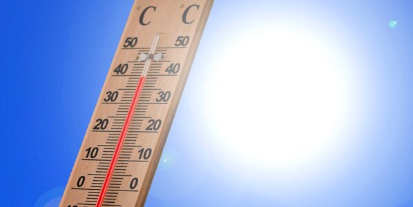 Thermometer summer photo