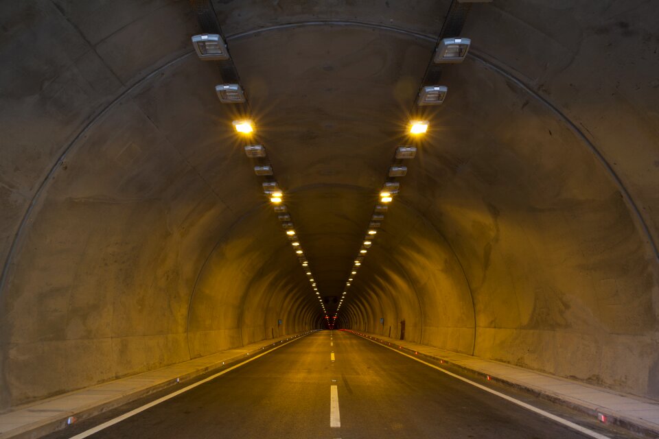 Tunnel road photo