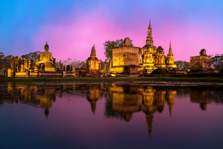 Wat mahathat ayutthaya photo