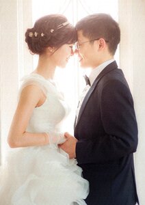 Wedding bride groom