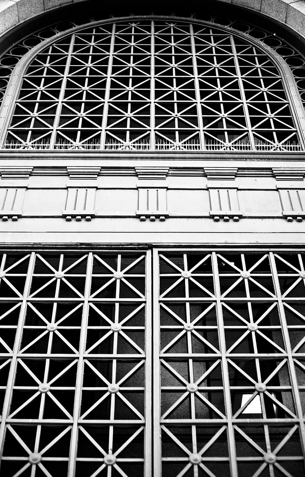 Texture architecture steel photo