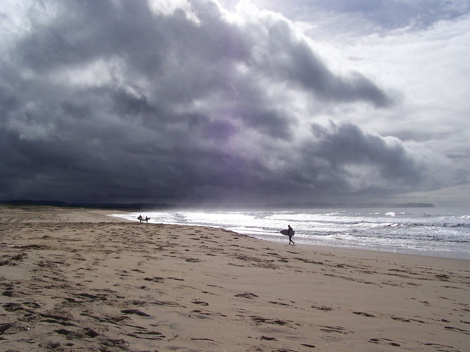 Ocean clouds weather