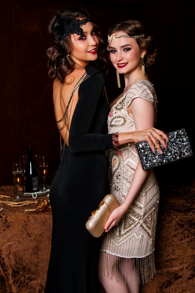 Women girls portrait dress