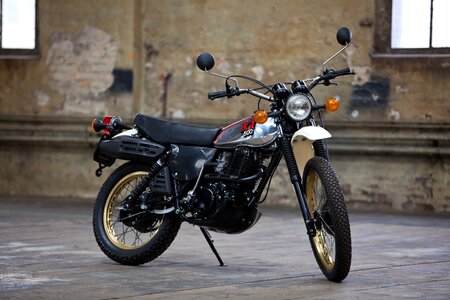 Yamaha xt500 motorcycle photo
