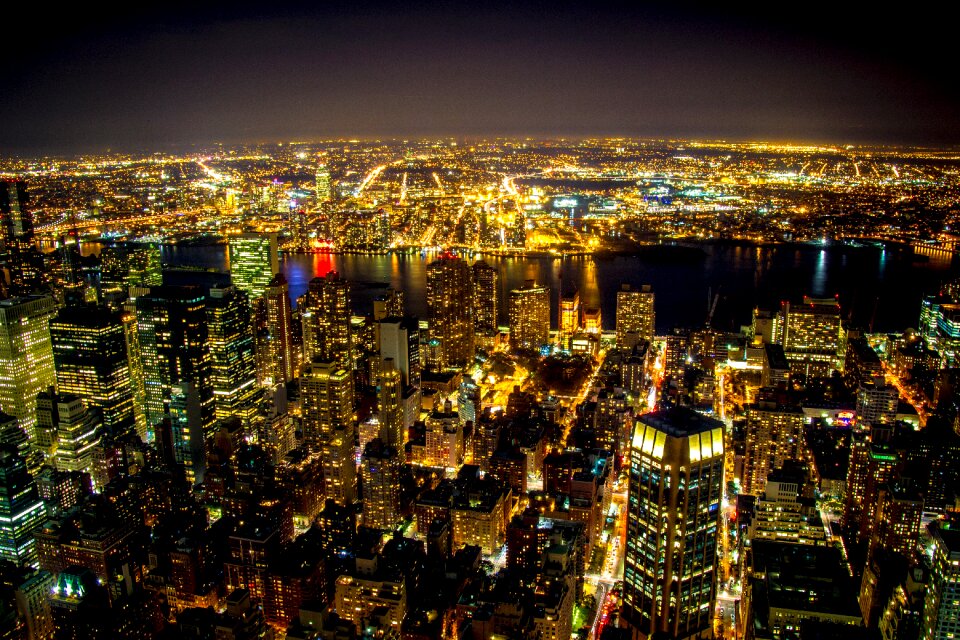 New york cityscape nigth