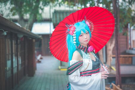 Hatsune miku cosplay