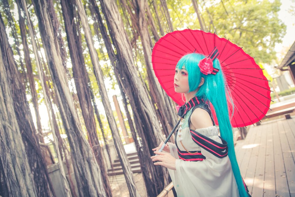 Hatsune miku cosplay
