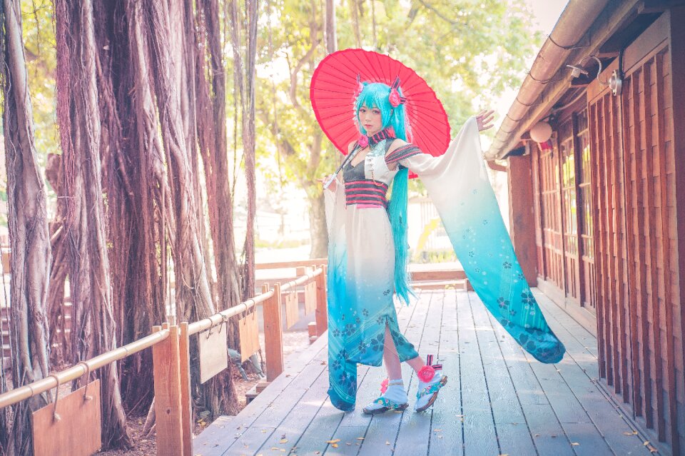 Hatsune miku cosplay