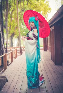 Hatsune miku cosplay