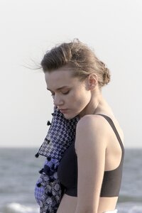 Woman girl portrait