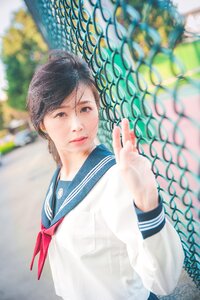 Female high school student
