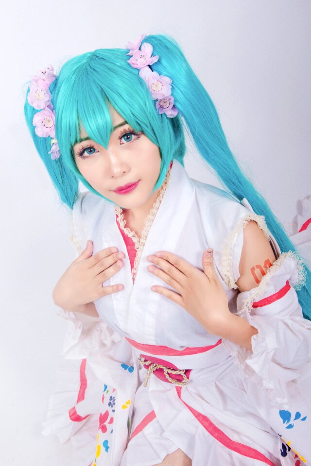 Hatsune miku cosplay