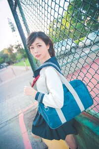 Female high school student