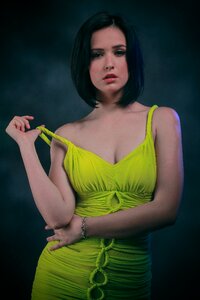 Woman girl portrait