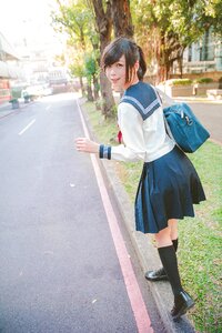 Female high school student