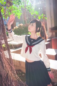 Female high school student