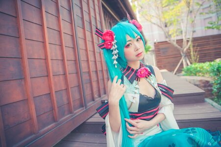 Hatsune miku cosplay