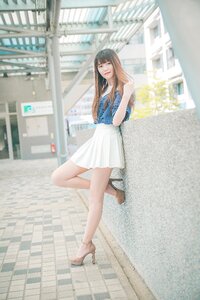 Woman girl portrait