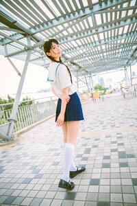 Female high school student