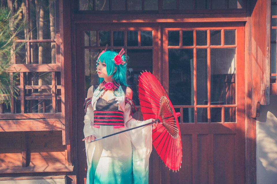 Hatsune miku cosplay