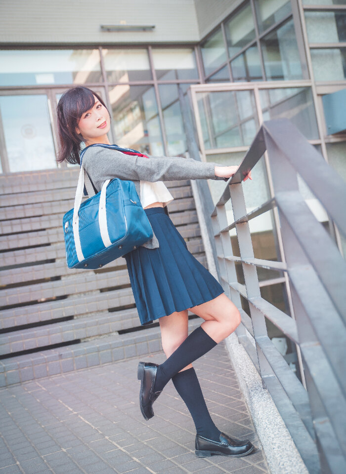 Female high school student