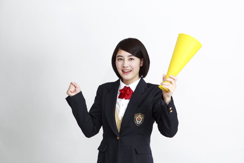 Female high school student