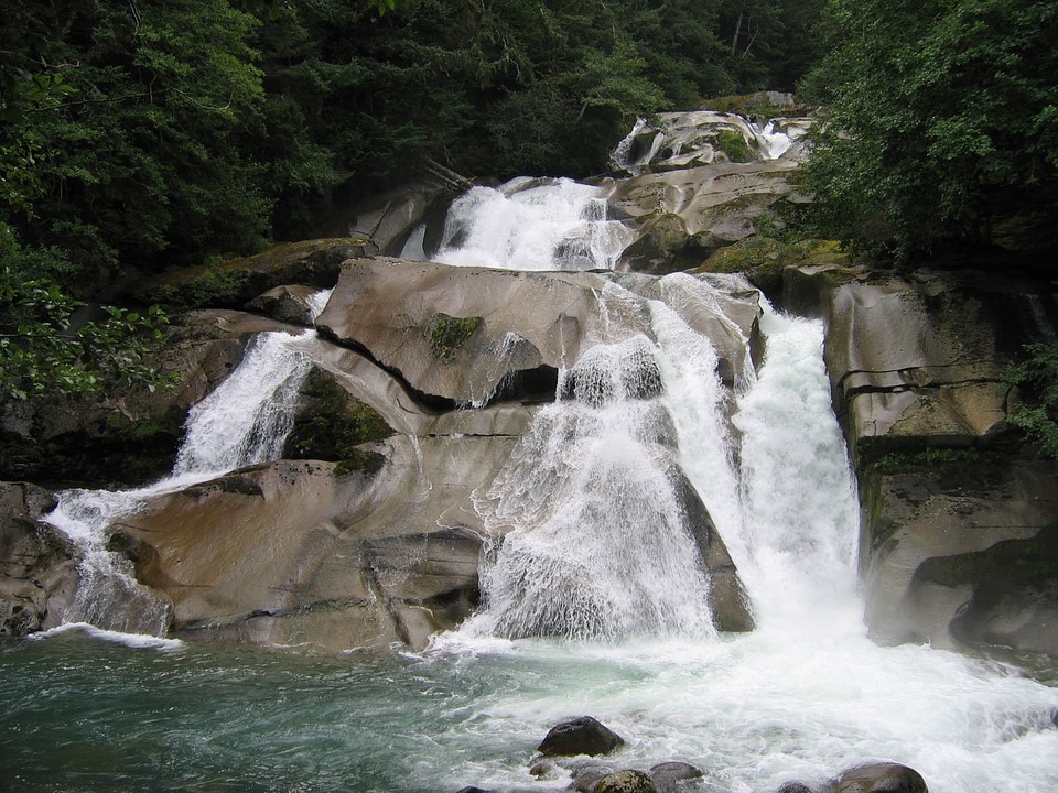 British columbia waterfall