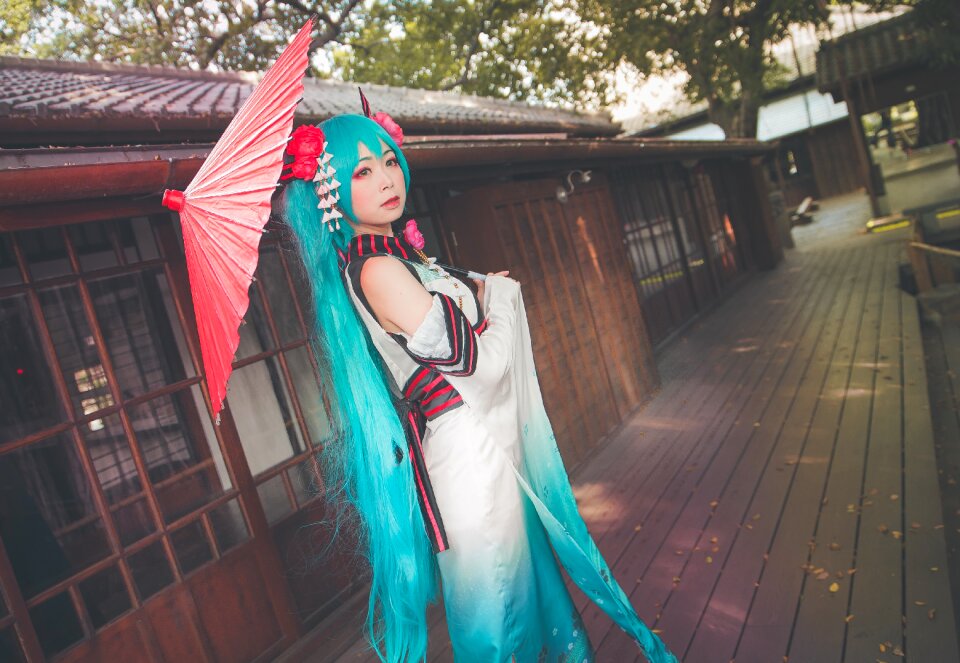 Hatsune miku cosplay