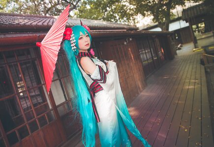 Hatsune miku cosplay