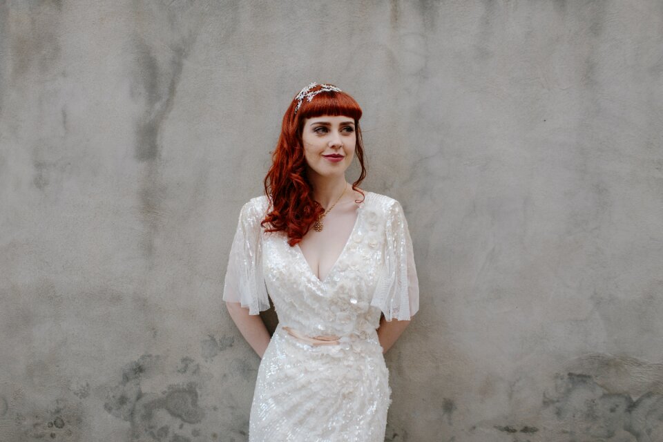 Wedding dress bride
