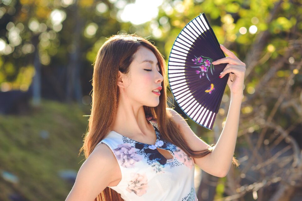 Woman girl cheongsam