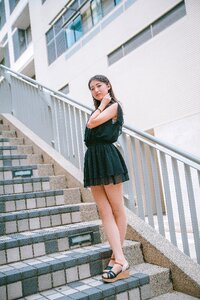 Woman girl portrait