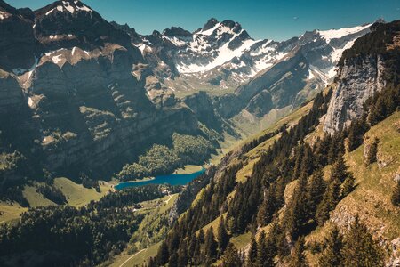 Alps mountains switzerland photo