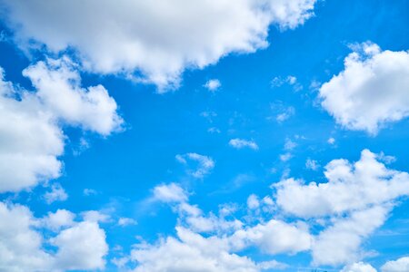 Blue sky clouds